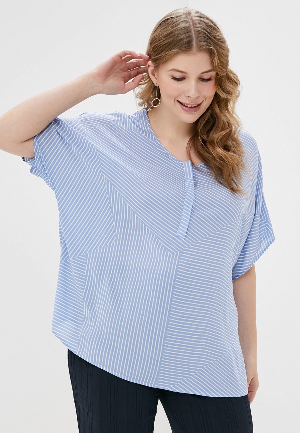 

Блуза Samoon by Gerry Weber, Голубой, Samoon by Gerry Weber SA037EWHQXT3
