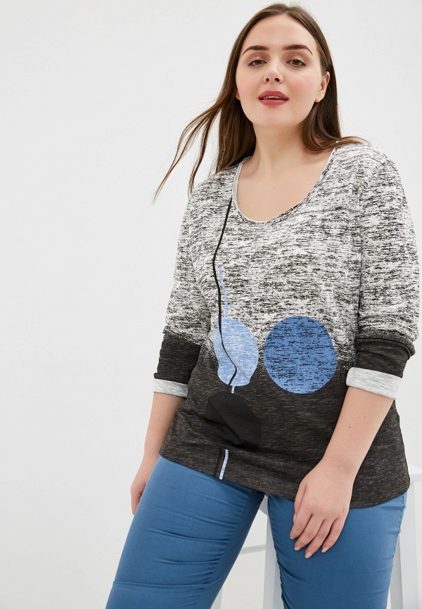 

Лонгслив Samoon by Gerry Weber, Серый, Samoon by Gerry Weber SA037EWHQXU2
