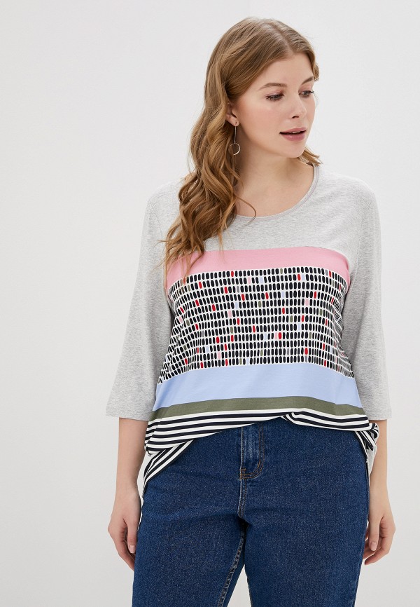 

Лонгслив Samoon by Gerry Weber, Серый, Samoon by Gerry Weber SA037EWHQXU4