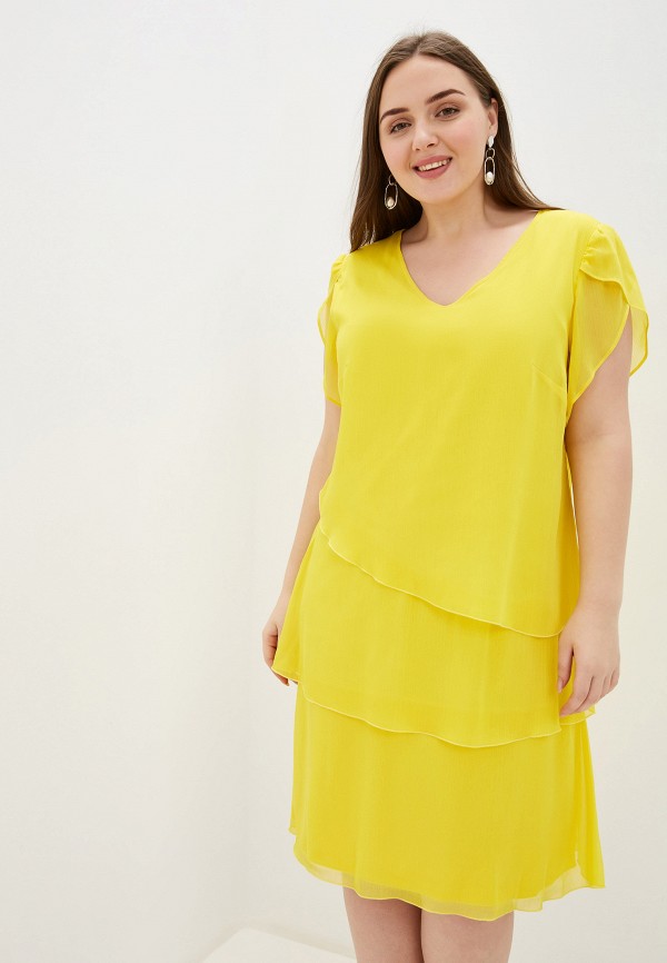 

Платье Samoon by Gerry Weber, Желтый, Samoon by Gerry Weber SA037EWHQXX0