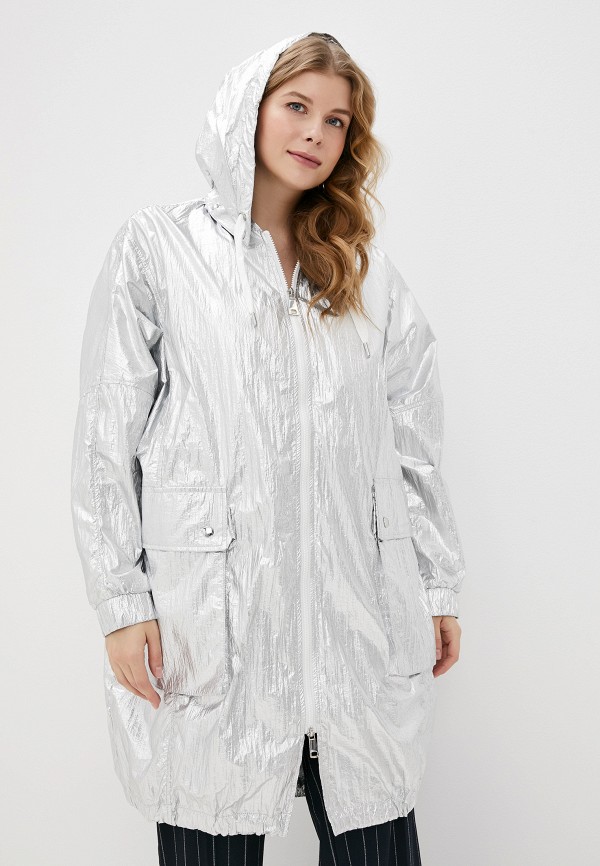 

Плащ Samoon by Gerry Weber, Серебряный, Samoon by Gerry Weber SA037EWHQXX7