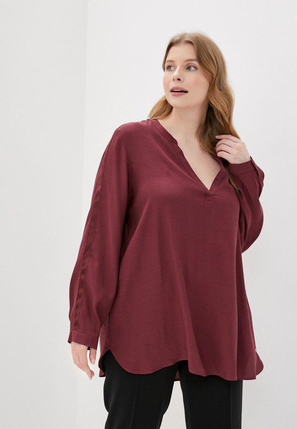 

Блуза Samoon by Gerry Weber, Бордовый, Samoon by Gerry Weber SA037EWJIWW6