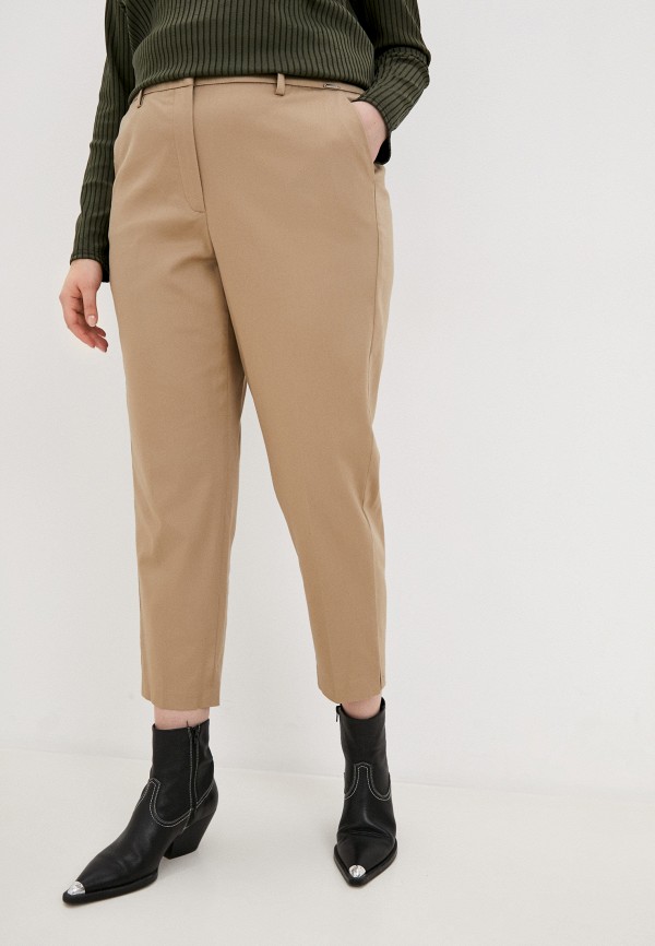 

Брюки Samoon by Gerry Weber, Бежевый, Samoon by Gerry Weber SA037EWLPCI3