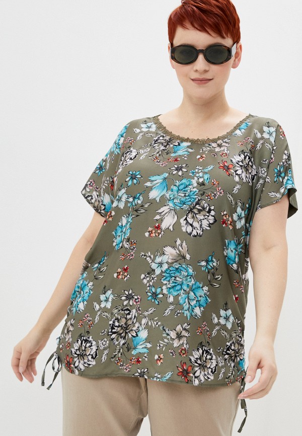 

Блуза Samoon by Gerry Weber, Хаки, Samoon by Gerry Weber SA037EWLPCK8