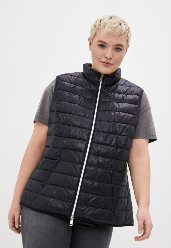 

Жилет утепленный Samoon by Gerry Weber, Синий, Samoon by Gerry Weber SA037EWMIYQ6