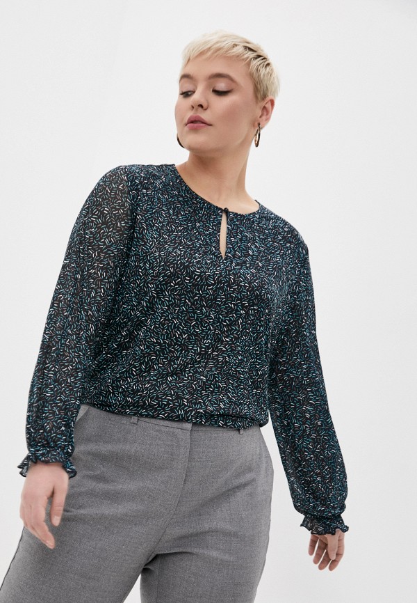 

Блуза Samoon by Gerry Weber, Черный, Samoon by Gerry Weber SA037EWMIYQ7