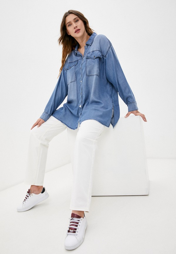 фото Рубашка джинсовая samoon by gerry weber