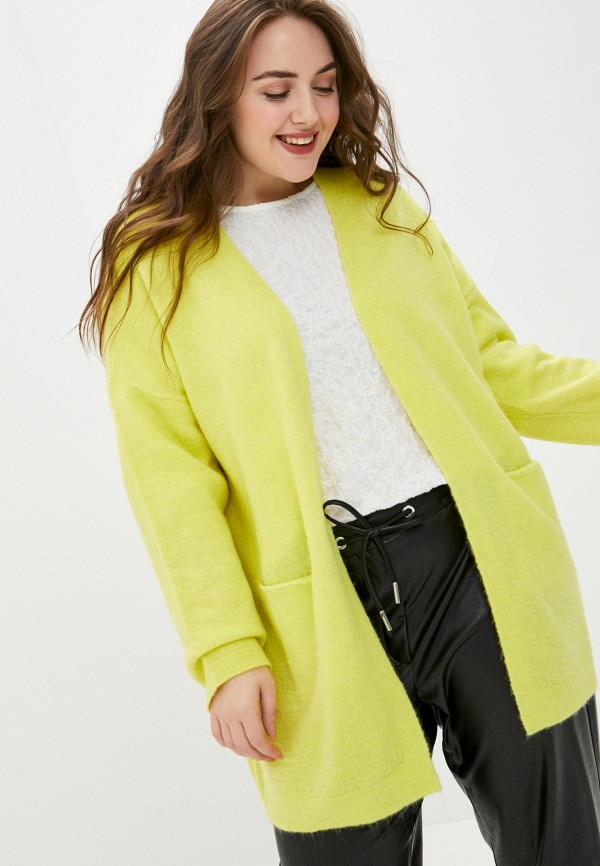 

Кардиган Samoon by Gerry Weber, Желтый, Samoon by Gerry Weber SA037EWMIYT8