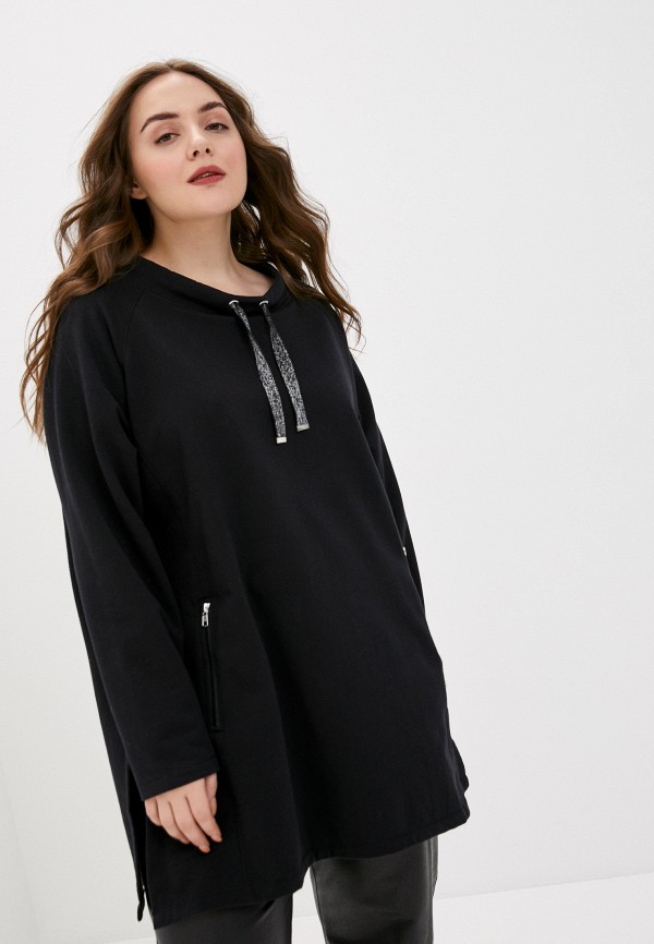 

Свитшот Samoon by Gerry Weber, Черный, Samoon by Gerry Weber SA037EWMIYU1