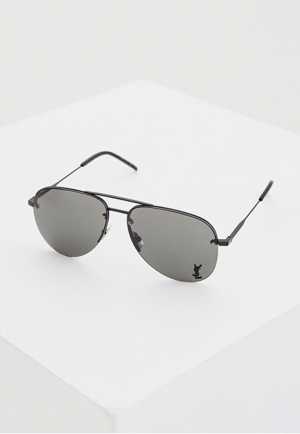 

Очки солнцезащитные Saint Laurent, Черный, CLASSIC 11 M 001