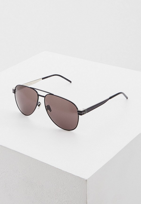 

Очки солнцезащитные Saint Laurent, Черный, SL M53 001
