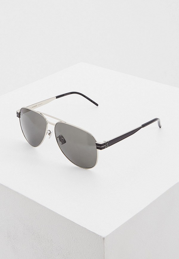 

Очки солнцезащитные Saint Laurent, Черный, SL M53 002