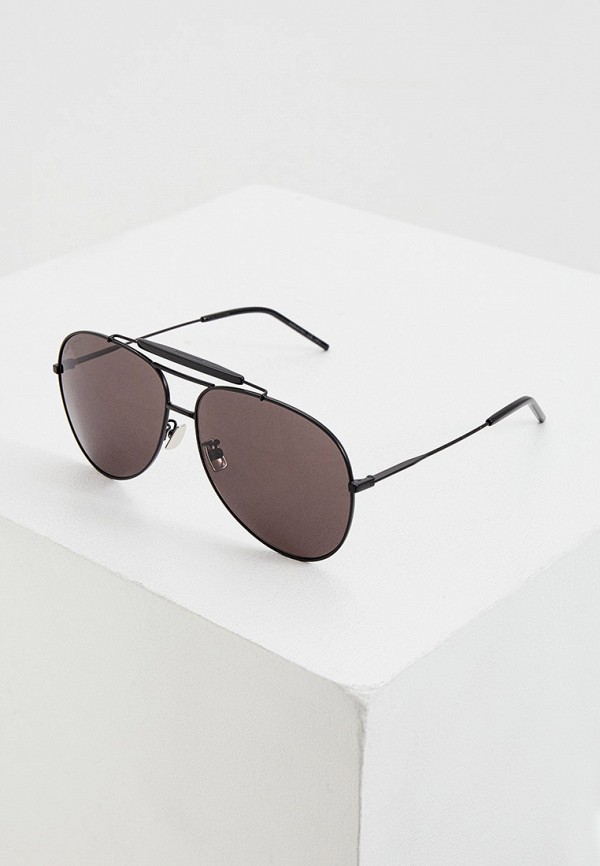 

Очки солнцезащитные Saint Laurent, Черный, Saint Laurent SA042DULLPM0