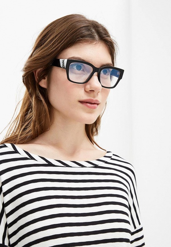 

Оправа Saint Laurent, Черный, SL M20005