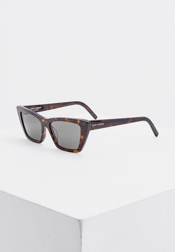 

Очки солнцезащитные Saint Laurent, Коричневый, SL 276 MICA 002