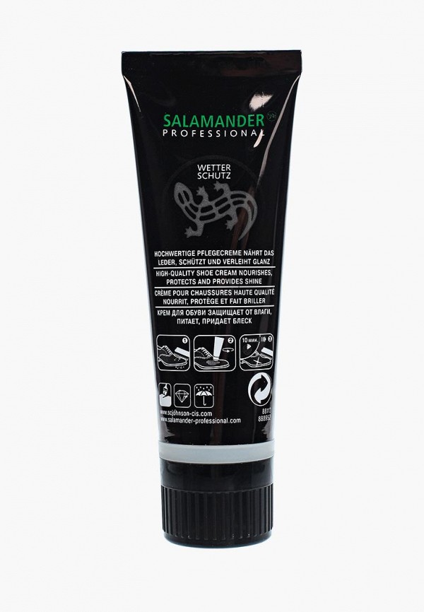 

Крем для обуви Salamander Professional, Прозрачный, Wetter Schutz, для гладкой кожи, прозрачный, 75 мл.