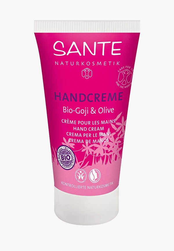 

Крем для рук Sante, Белый, с Био-Годжи и Оливой