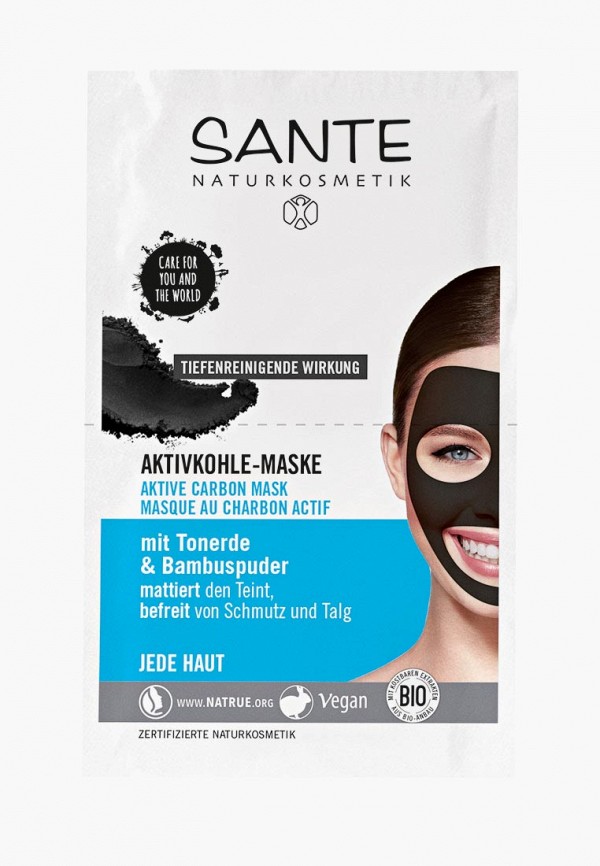 

Маска для лица Sante, Белый, Детокс