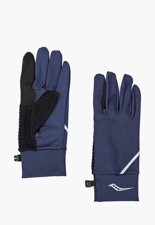 

Перчатки беговые Saucony, Синий, FORTIFY LINER GLOVES