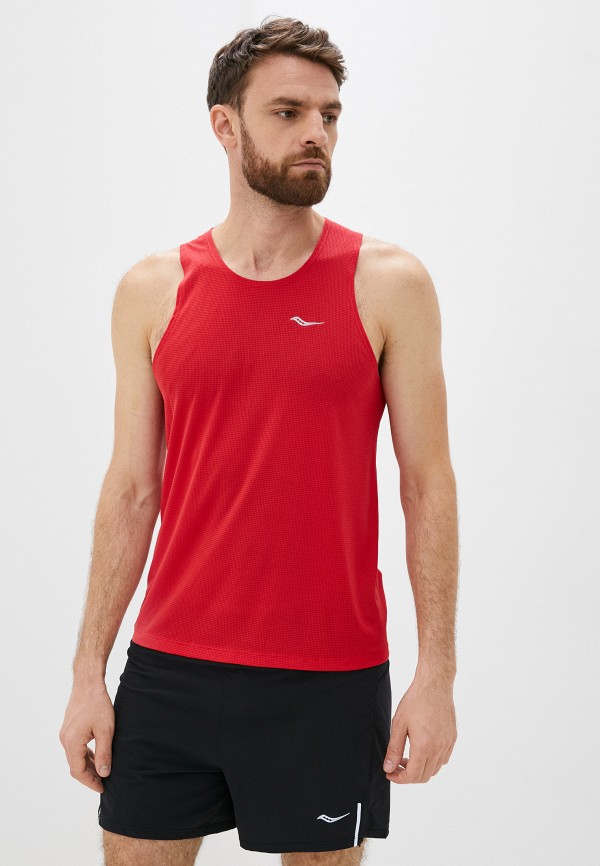

Майка спортивная Saucony, Красный, Stopwatch Singlet