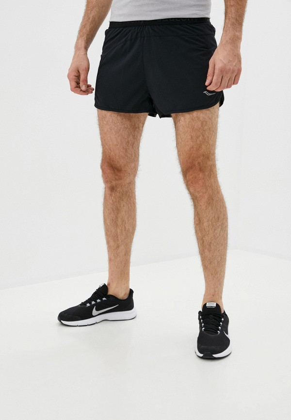 

Шорты спортивные Saucony, Черный, Split Second 2.5" Short