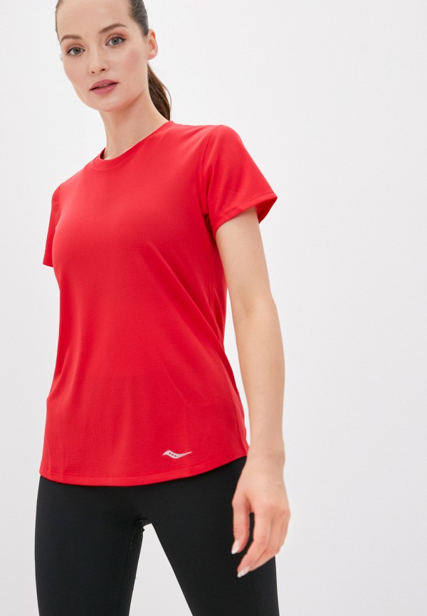 

Футболка спортивная Saucony, Красный, Stopwatch Short Sleeve