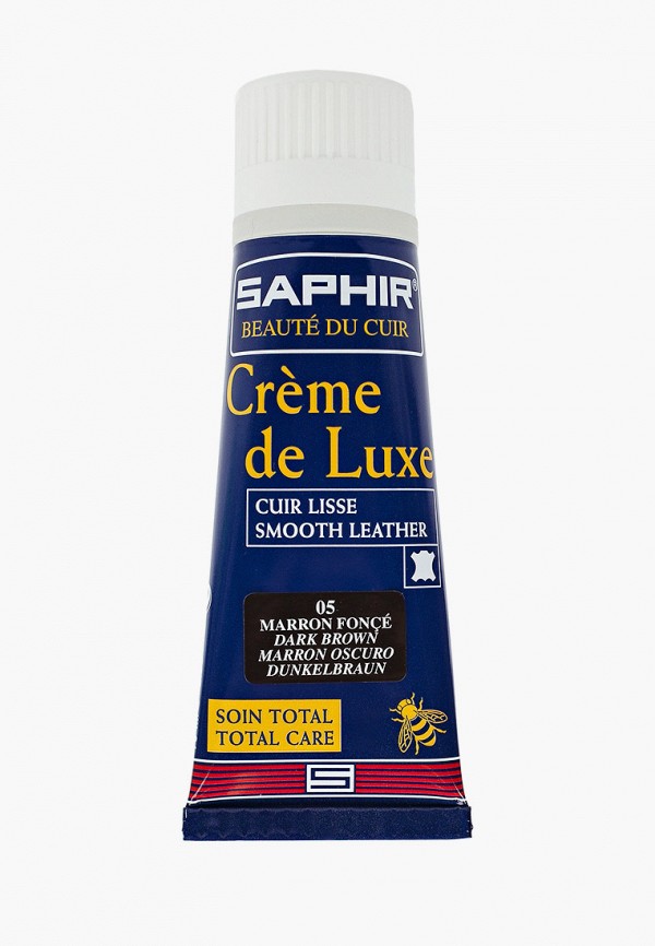 

Крем для обуви Saphir, Коричневый, темно-коричневый, 75 мл