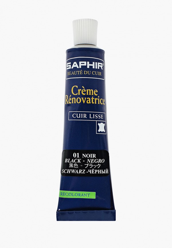 

Крем для обуви Saphir, Черный, черный, 25 мл