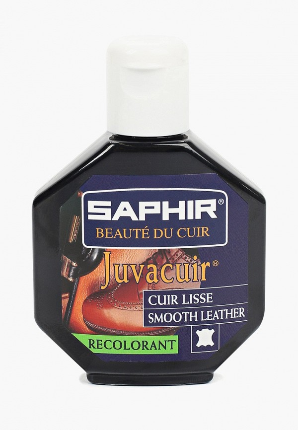 

Краска для обуви Saphir, Черный, Juvacuir, черный, 75 мл.