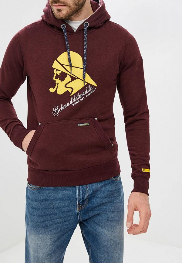 Ботинки  - бордовый цвет