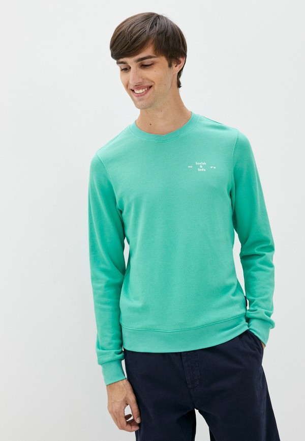 

Свитшот Scotch&Soda, Бирюзовый