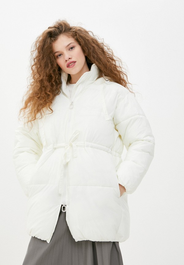Куртка утепленная Sela белого цвета