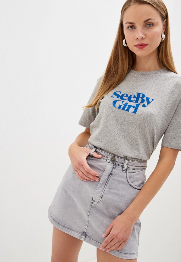

Футболка See by Chloe, Серый