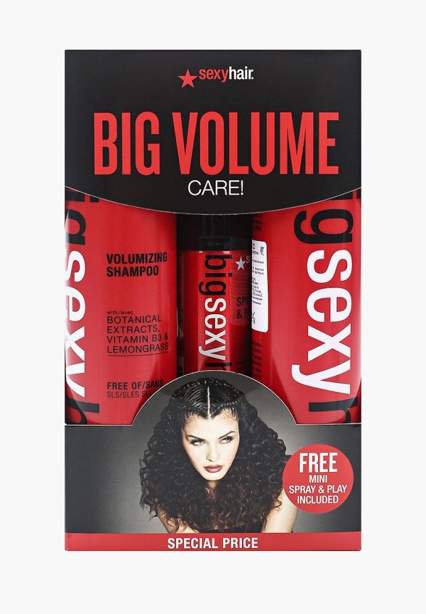 

Набор для ухода за волосами Sexy Hair, "Объём" Big Sexy Hair