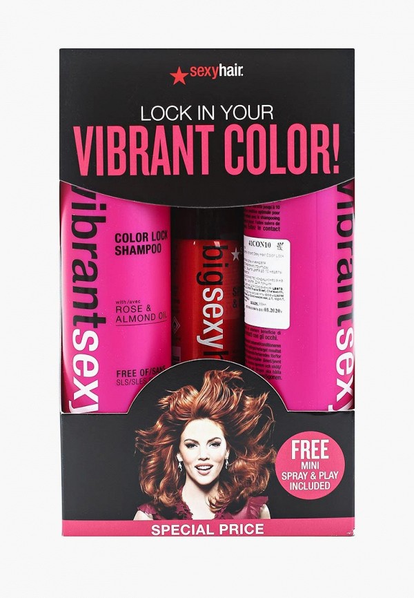 

Набор для ухода за волосами Sexy Hair, "защита цвета" Vibrant Color