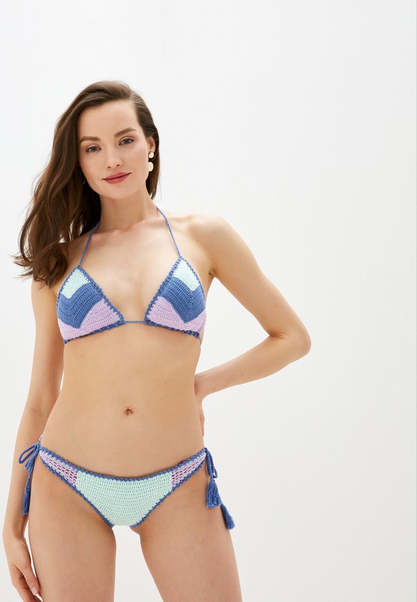 

Лиф Seafolly Australia, Зеленый, Crochet Slide Tri