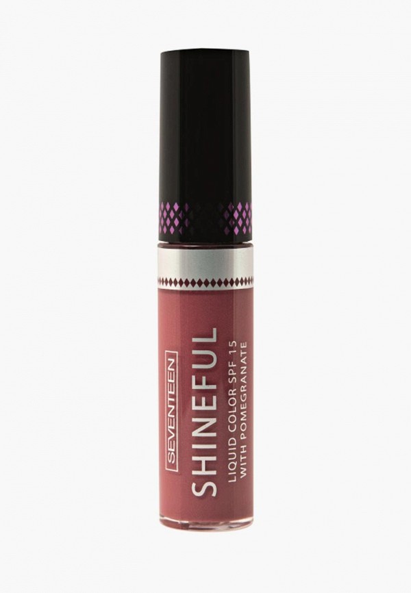 

Помада Seventeen, Прозрачный, Жидкая с глянцевым эффектом SHINEFUL LIQUID COLOR, 08,темный пурпурно-розовый