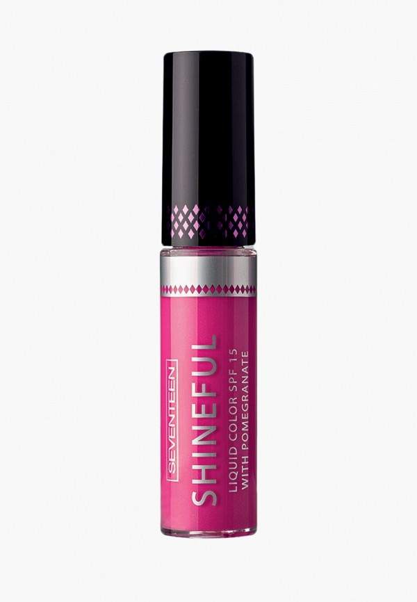 

Помада Seventeen, Розовый, с глянцевым эффектом SHINEFUL LIQUID COLOR, т.13, персидский розовый