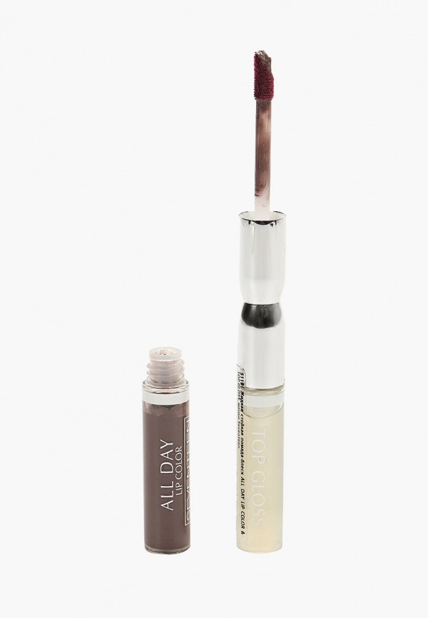 

Помада Seventeen, Коричневый, 36, ALL DAY LIP COLOR & TOP GLOSS, кварцевый серый