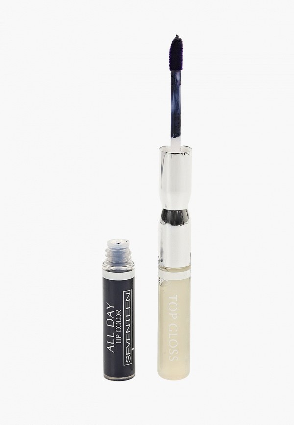 

Помада Seventeen, Черный, 37, ALL DAY LIP COLOR & TOP GLOSS, черный