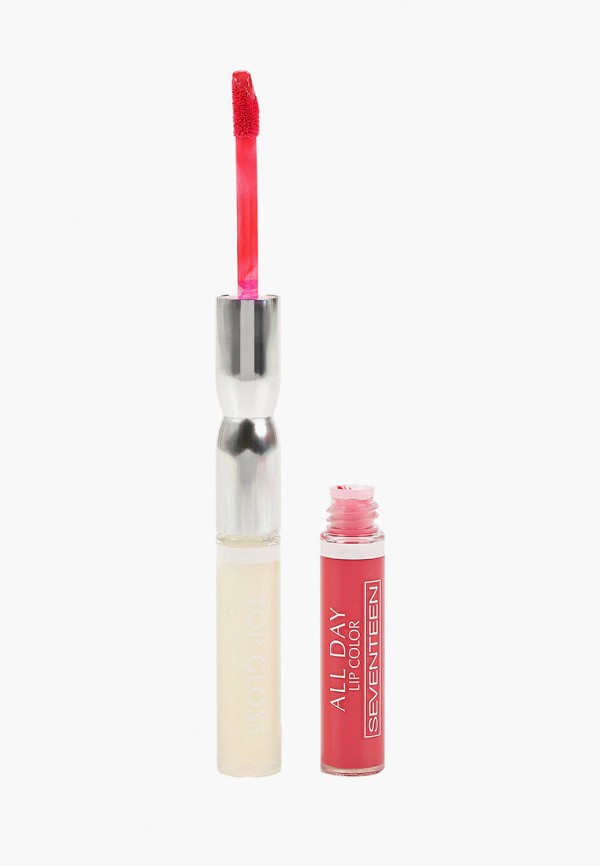

Помада Seventeen, Розовый, 57 ALL DAY LIP COLOR & TOP GLOSS, розовый