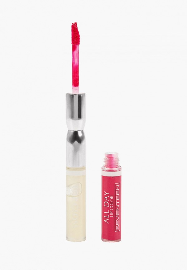 

Помада Seventeen, Розовый, 58 ALL DAY LIP COLOR & TOP GLOSS цикламен