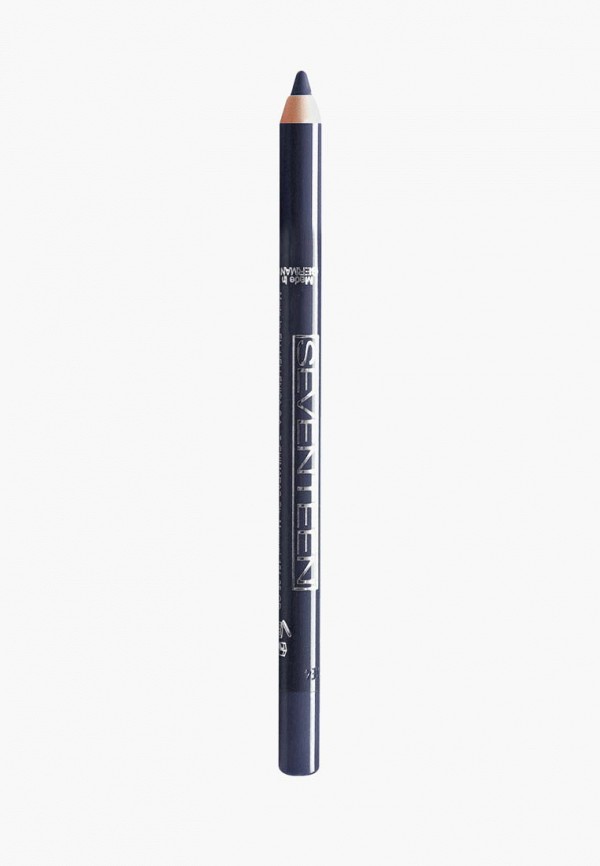

Карандаш для глаз Seventeen, Синий, водостойкий т.15 "Super Smooth W/P&Longstay" темно серо-синий