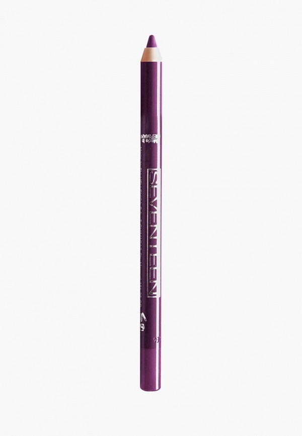 

Карандаш для глаз Seventeen, Бордовый, водостойкий т.52 "Super Smooth W/P&Longstay" Сливовый