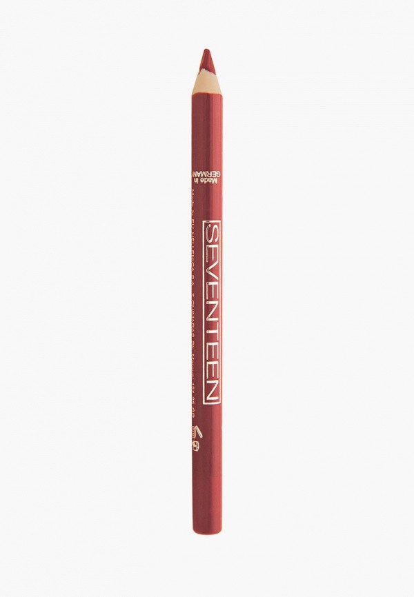 

Карандаш для губ Seventeen, т.10 водостойкий с витамином Е "Super Smooth W/P Lip Liner Томат, Красный