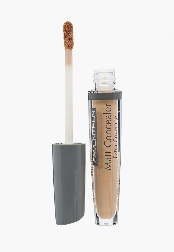 

Консилер Seventeen, Бежевый, Матовый жидкий MATT CONCEALER EXTRA COVERAGE т.03 средний бежевый