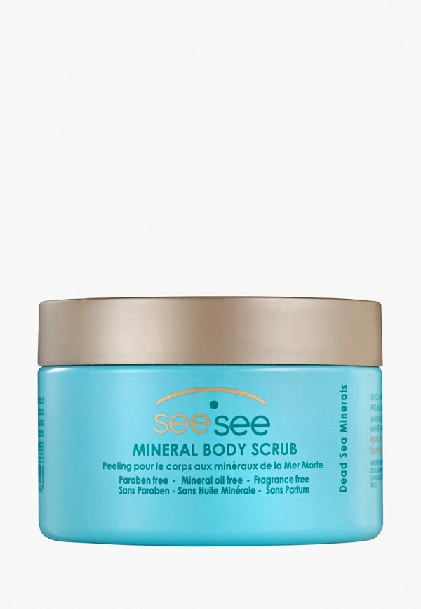 

Скраб для тела SeeSee, 400 г, Прозрачный