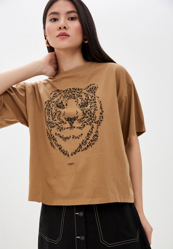

Футболка Seventy, Коричневый