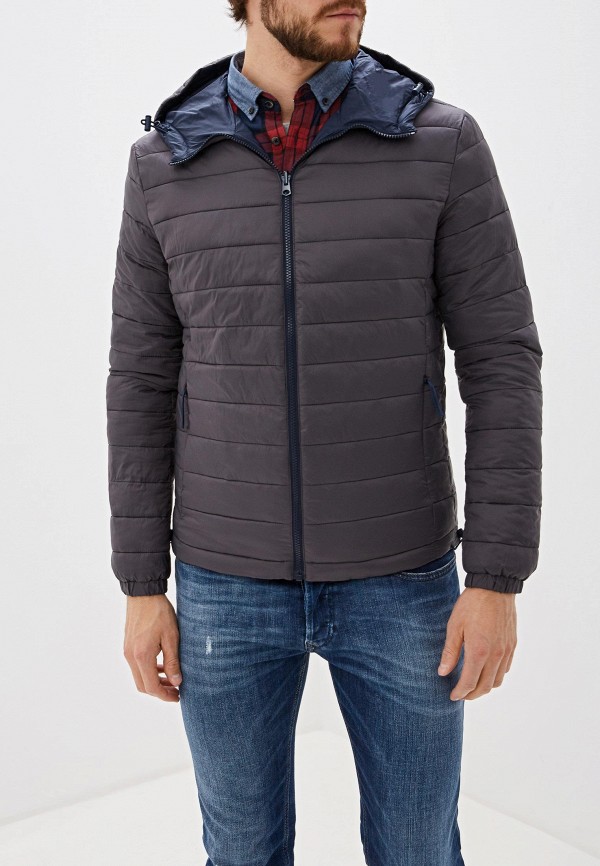 

Куртка утепленная Selected Homme, Серый;синий, Selected Homme SE392EMFKVO2