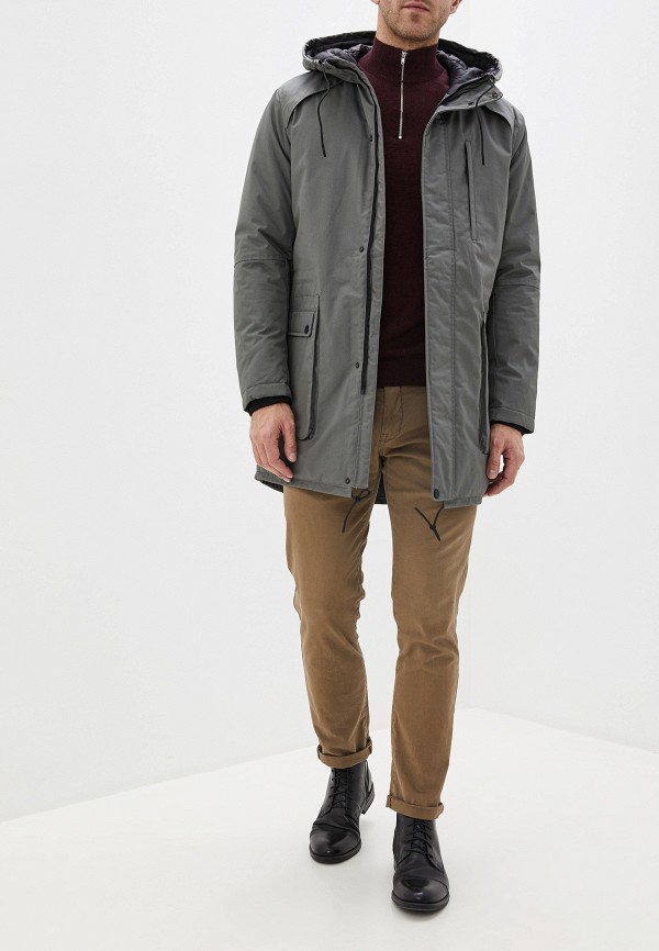 

Парка Selected Homme, Серый, Selected Homme SE392EMFKVR6